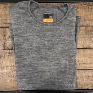 Icebreaker Women's Merino 200 Oasis Long Sleeve Crewe Thermal Top